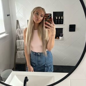 Princess Polly Denim Skirt 4